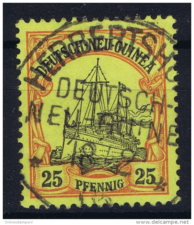 Deutsch-Neuguinea: Mi Nr  11 Cancel Herbertshohe  Friedemann Stempel 10 - Deutsch-Neuguinea