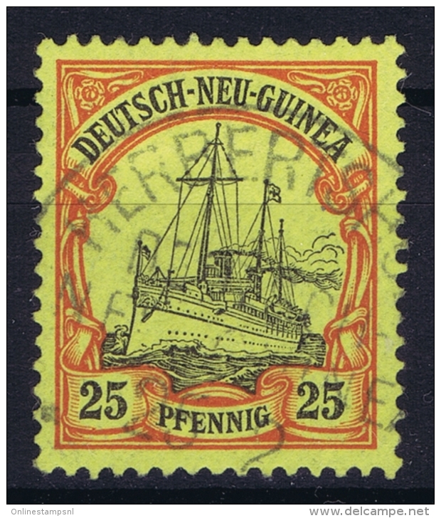 Deutsch-Neuguinea: Mi Nr  11 Cancel Herbertshohe  Friedemann Stempel 10 Signed/ Signé/signiert Steuer - German New Guinea