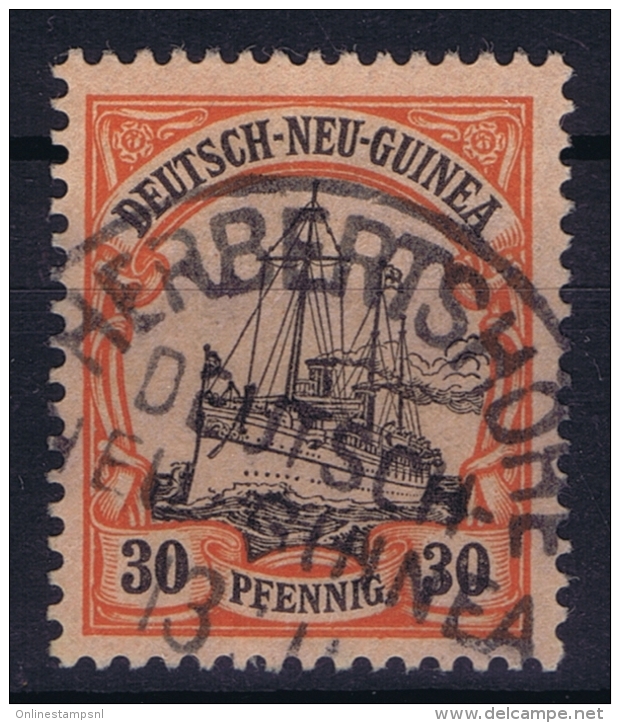 Deutsch-Neuguinea: Mi Nr 12 Cancel Herbertshohe  Friedemann Stempel 10 - Deutsch-Neuguinea