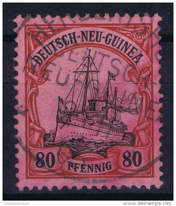 Deutsch-Neuguinea: Mi Nr 15 Cancel Herbertshohe  Friedemann Stempel 10 - Duits-Nieuw-Guinea