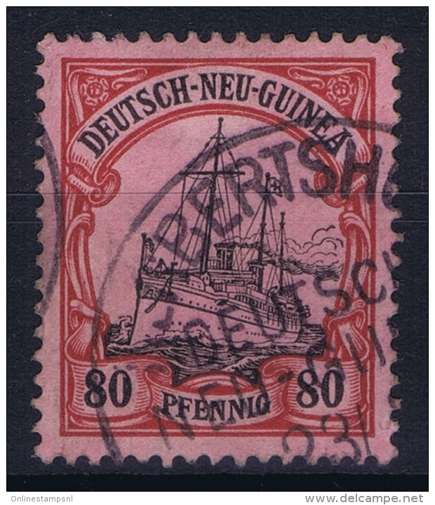 Deutsch-Neuguinea: Mi Nr 15 Cancel Herbertshohe  Friedemann Stempel 10 - Deutsch-Neuguinea