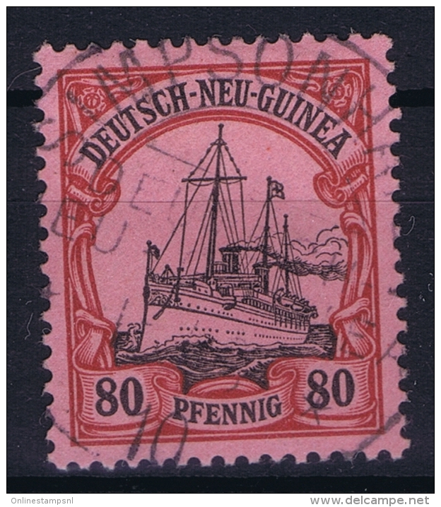 Deutsch-Neuguinea: Mi Nr 15 Cancel SIMPSONHAFEN Friedemann Stempel 22 BPP Signiert /signed/ Signé Dr Lantelme - German New Guinea