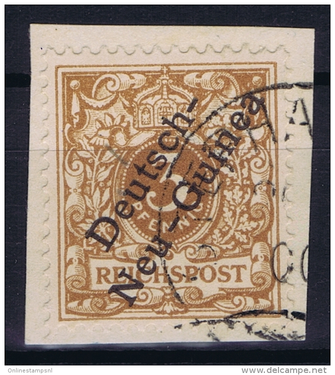 Deutsch-Neuguinea: Mi Nr 1 B Cancel STEPHANSORT Friedemann Stempel 23 Signiert Steuer - German New Guinea