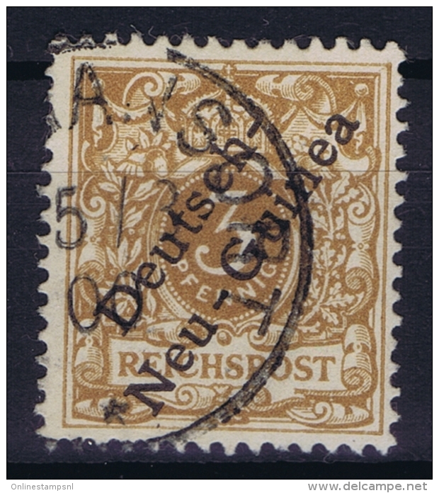 Deutsch-Neuguinea: Mi Nr 1 B Cancel STEPHANSORT Friedemann Stempel 23 - German New Guinea