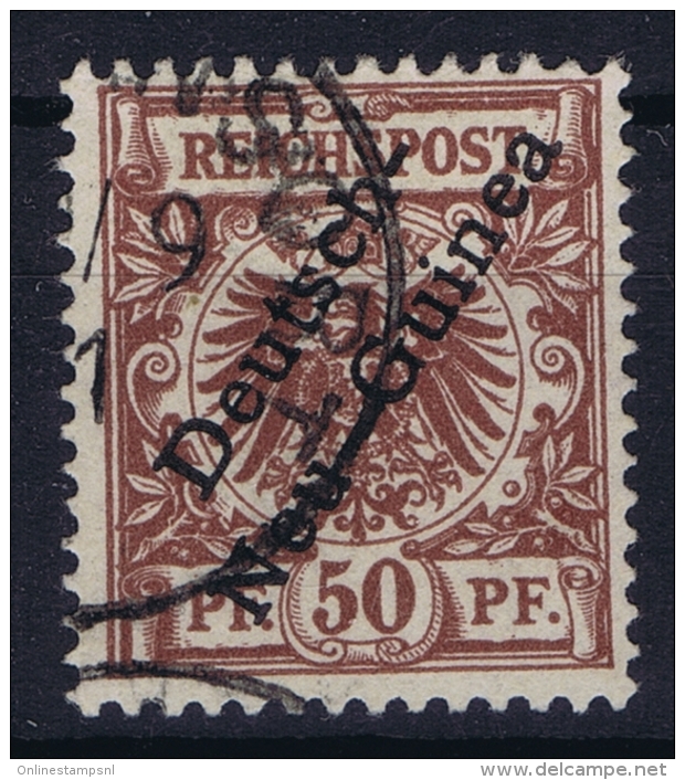 Deutsch-Neuguinea: Mi Nr 6 Cancel STEPHANSORT Friedemann Stempel 23 - Deutsch-Neuguinea