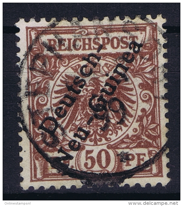 Deutsch-Neuguinea: Mi Nr 6 Cancel STEPHANSORT Friedemann Stempel 23 - Deutsch-Neuguinea