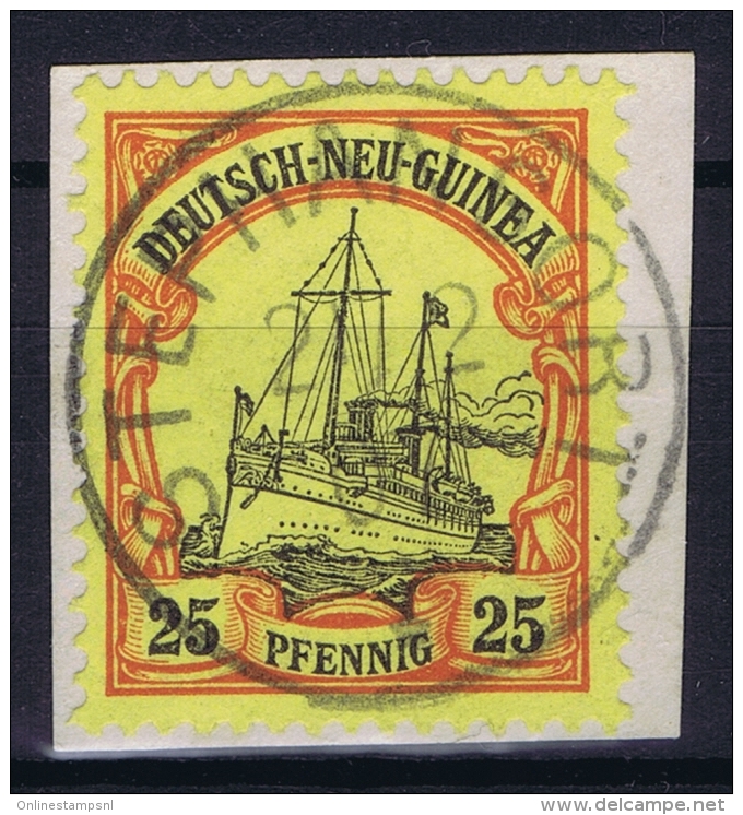 Deutsch-Neuguinea: Mi Nr 11 Cancel STEPHANSORT Friedemann Stempel 23 - Deutsch-Neuguinea