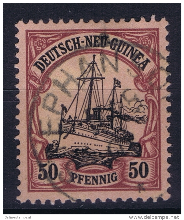 Deutsch-Neuguinea: Mi Nr 14 Cancel STEPHANSORT Friedemann Stempel 23 - Deutsch-Neuguinea