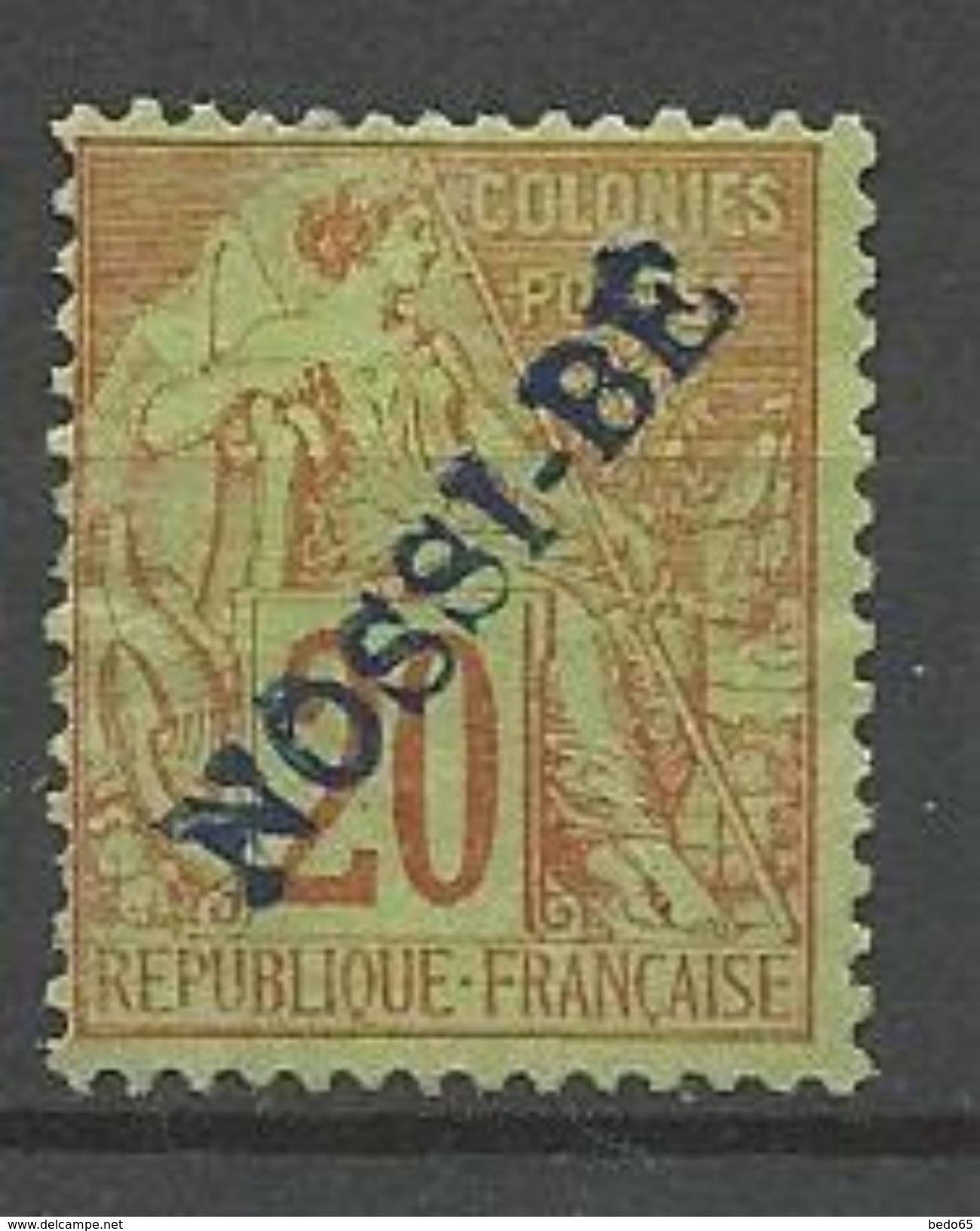 NOSSI-BE N° 26 NEUF** LUXE SANS CHARNIERE MNH / Signé CALVES - Neufs