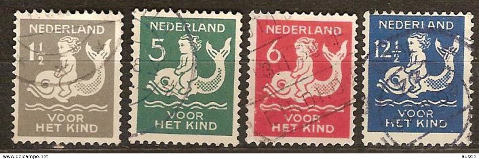 Pays-Bas Nederland 1929 Yvertn° 223-226 (°) Oblitéré Used Cote 18,00 Euro - Oblitérés