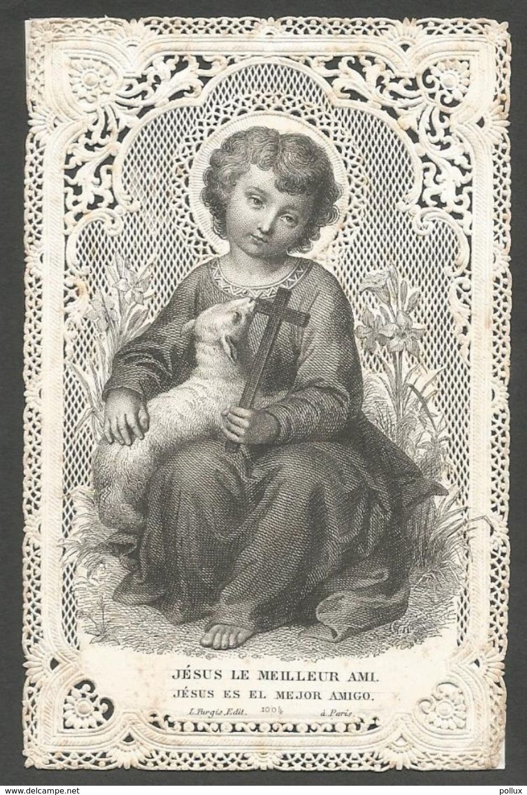 Image Pieuse Holy Card Canivet  Jésus Le Meilleur Ami - Godsdienst & Esoterisme