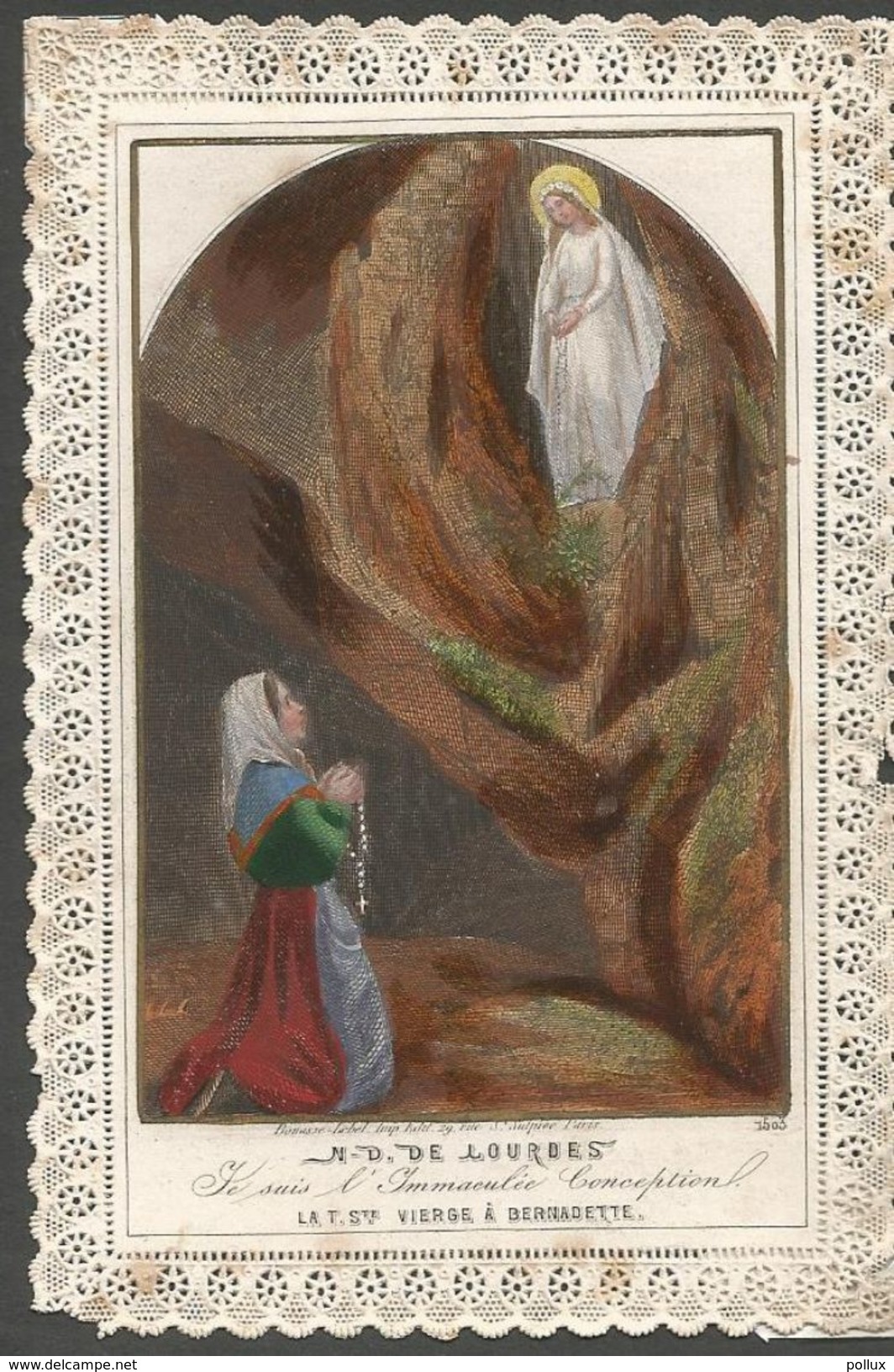 Image Pieuse Holy Card Canivet Notre Dame De Lourdes - Godsdienst & Esoterisme