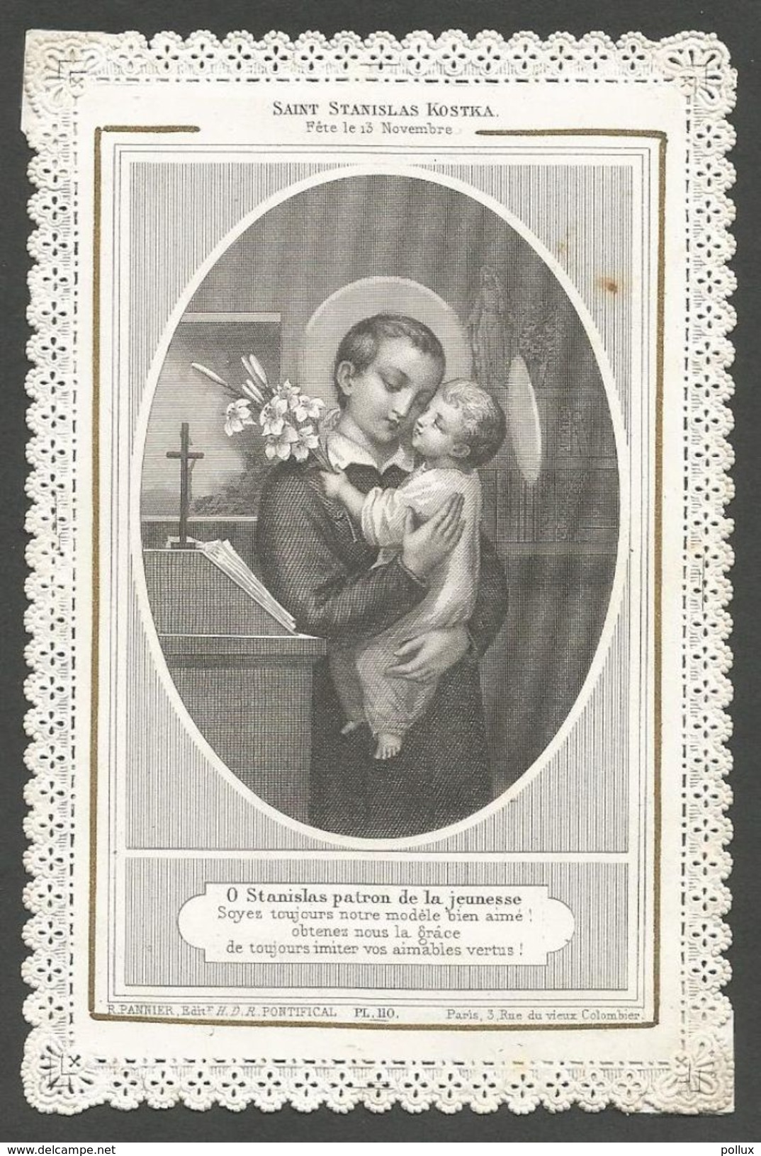 Image Pieuse Holy Card Canivet SAINT STANISLAS Kostra - Religione & Esoterismo