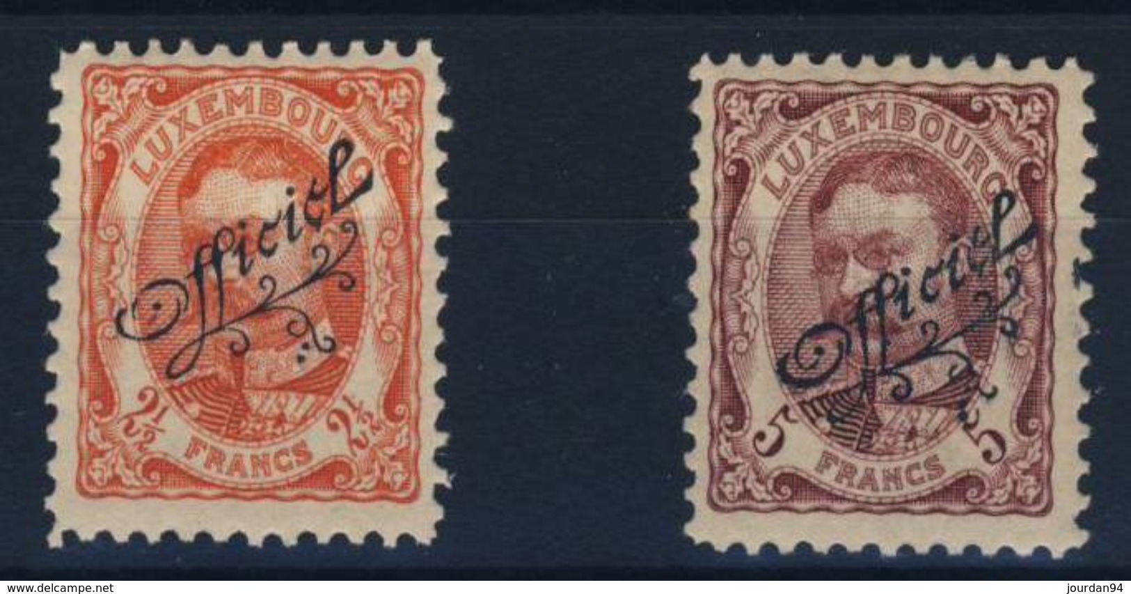 LUXEMBOURG    N°  112   /  119 - 1907-24 Abzeichen