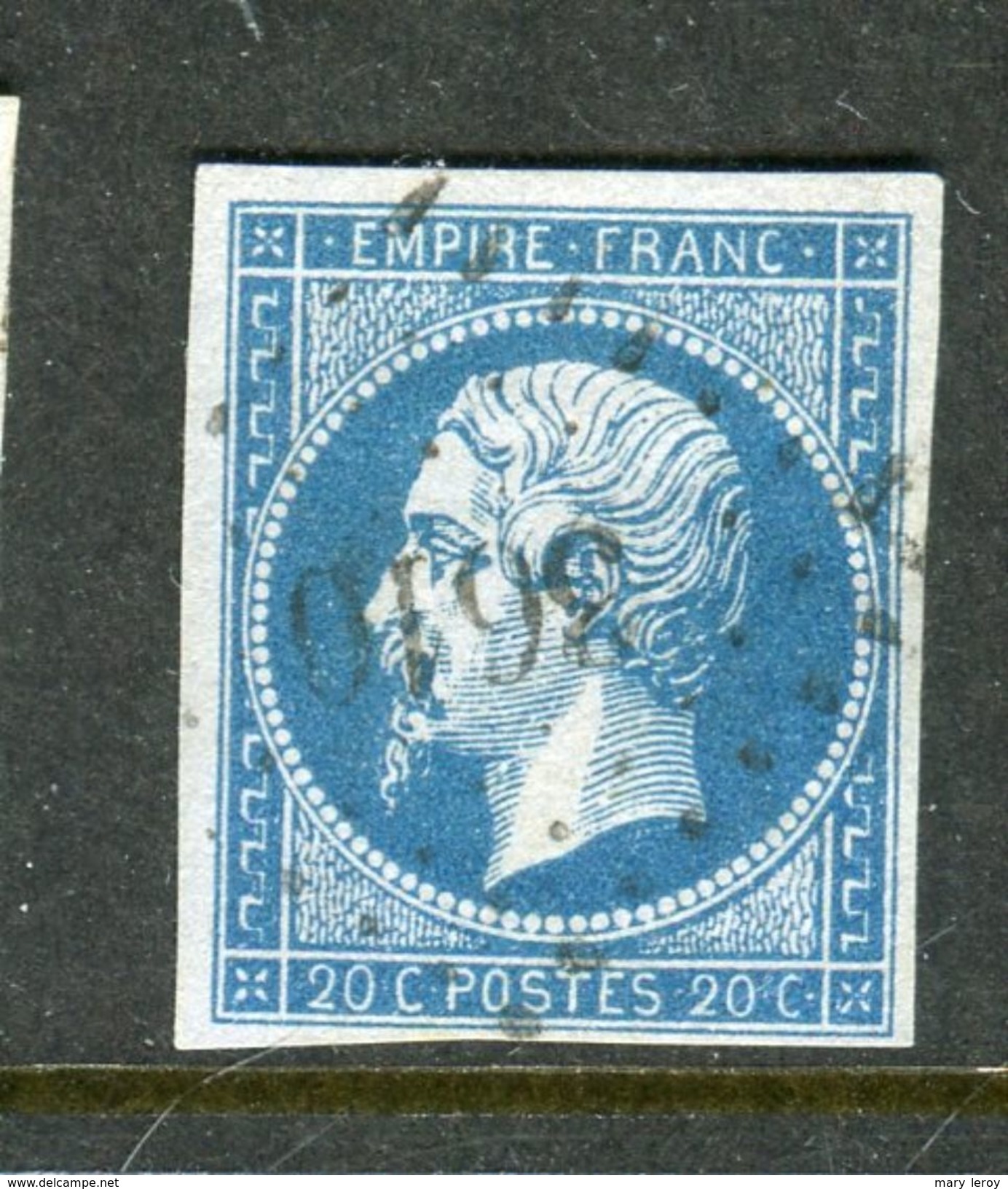 Superbe N° 14A Cachet PC 3610 ( Villefranche De Rouergue ) - 1853-1860 Napoléon III.