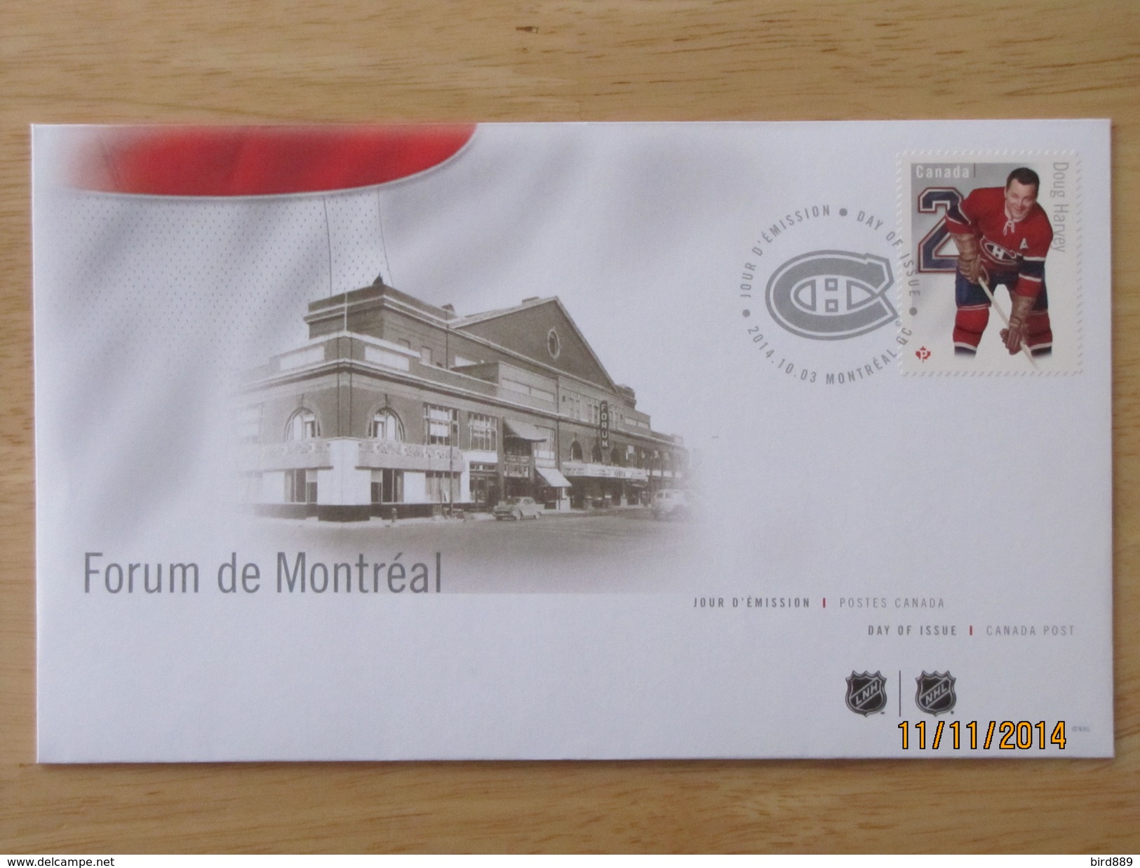 2014 Canada Hockey NHL Canadian Defencemen Set Of 6 FDC - 2011-...