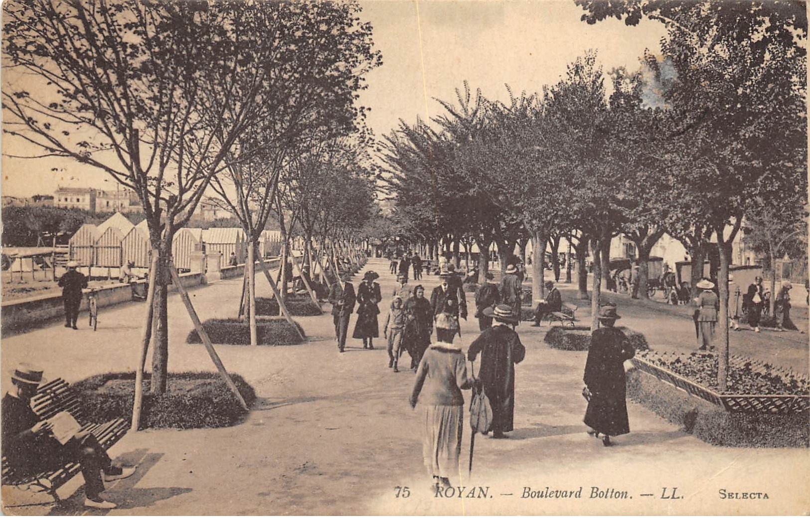 17 ROYAN BOULEVARD BOTTON T BELLE ANIMATION - Fouras-les-Bains