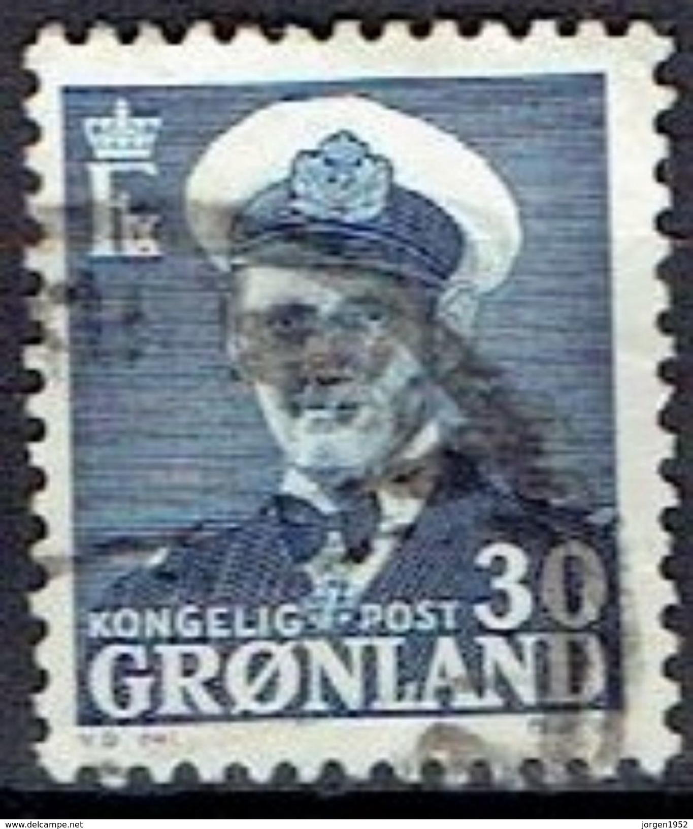 GREENLAND  # FROM 1953 STAMPWORLD 36 - Gebraucht