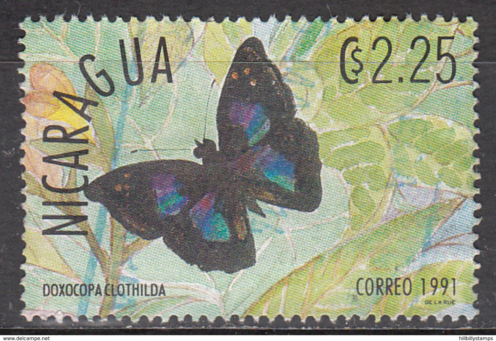 NICARAGUA    SCOTT NO. 1861 P    USED     YEAR  1991 - Nicaragua