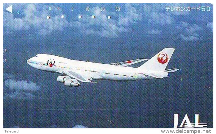 Télécarte  JAPON * 110-73310 * JAL (2329)  *  Phonecard JAPAN * Airplane * Flugzeug AVION * AIRLINE - Airplanes