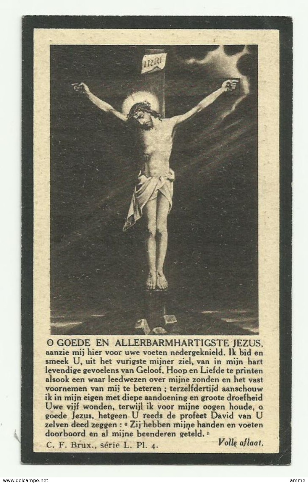 Doodsprentje  * Neels Eduard-Francies  (° Sinte-Marguerite 1871  / + Brugge 1929 ) X  Windey Maria - Godsdienst & Esoterisme