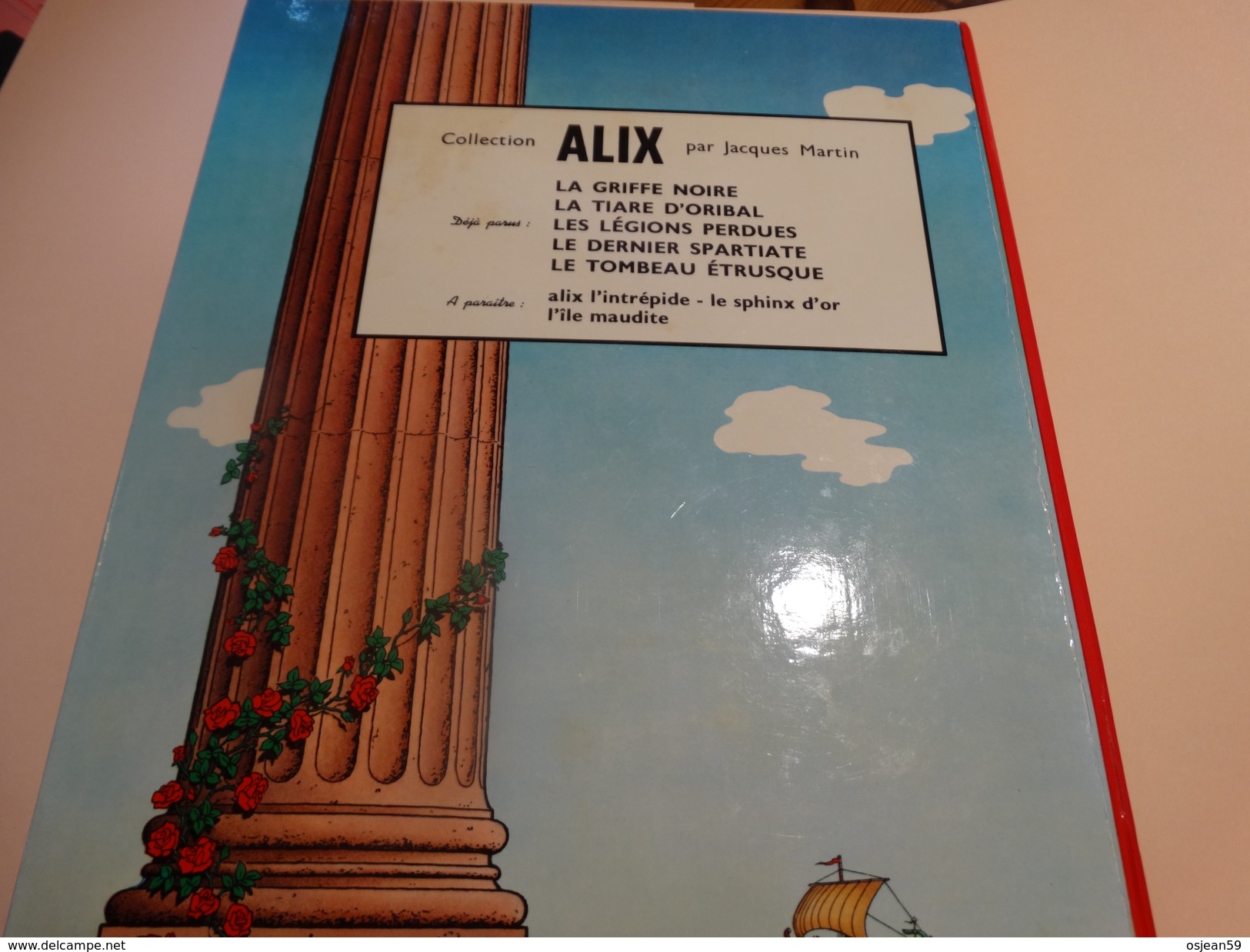 Alix-La tiare d'Oribal - Editions de 1969