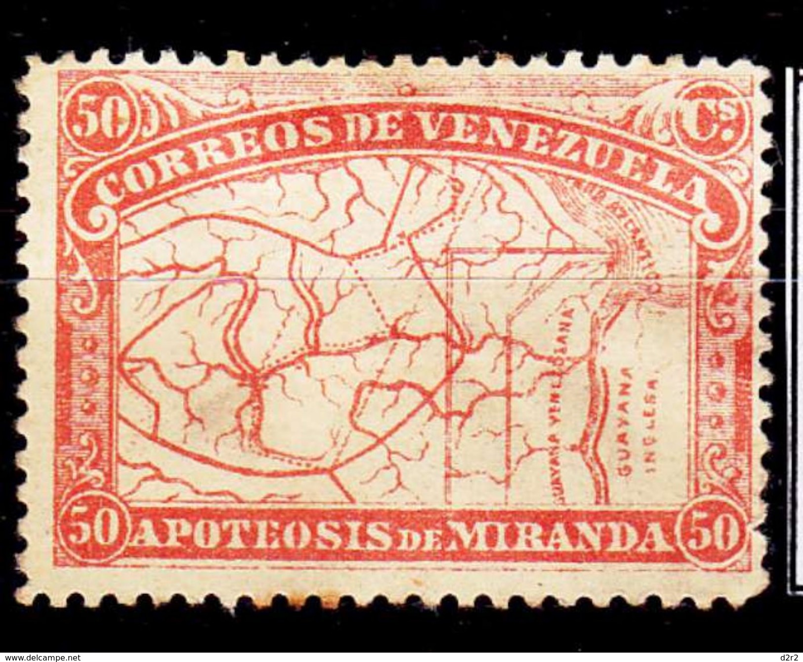 MICHEL NUM 50 -* - 1896 - COTE 70 EURO - Venezuela