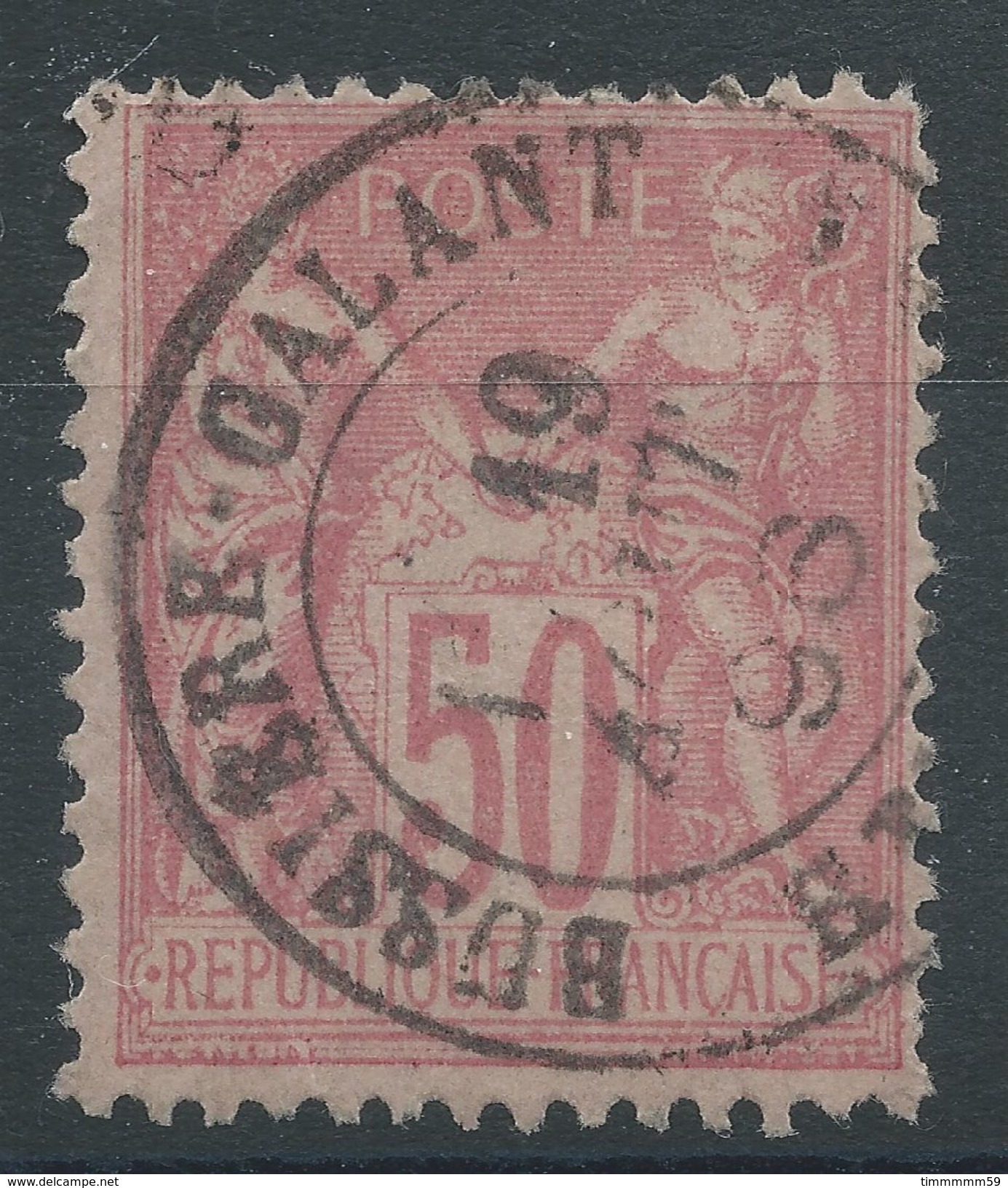 Lot N°37306  N°98, Oblit Cachet à Date  	BUSSIERE-GALANT (Etranger)  ????????? - 1876-1898 Sage (Type II)