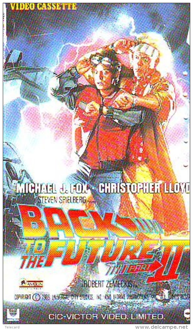 Télécarte Japon * BACK TO FUTURE II  (4107)  JAPAN Phonecard * TK * CINEMA * KINO * MOVIE - Film