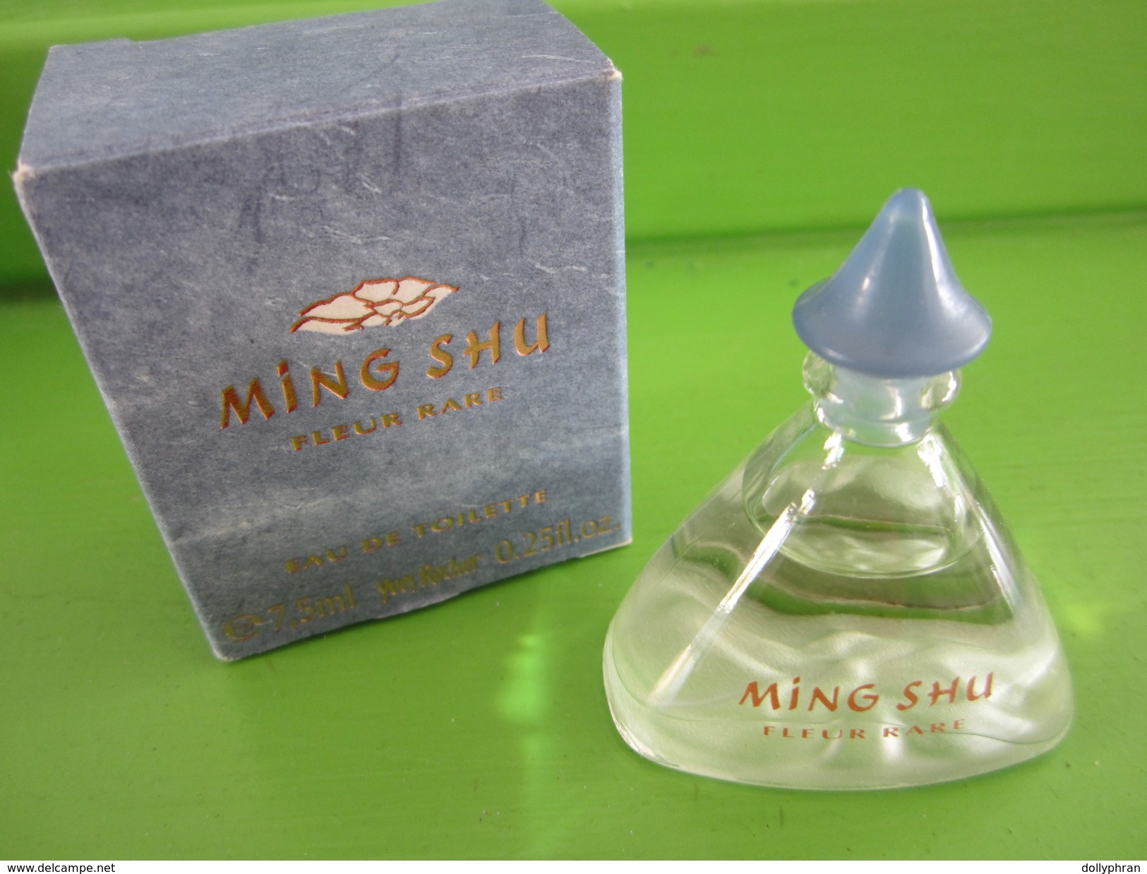 COLLECTION MINIATURE DE PARFUM  YVES ROCHER  MING SHU  EAU DE TOILETTE  7.5  ML  PLEIN + BOITE - Miniatures Femmes (avec Boite)