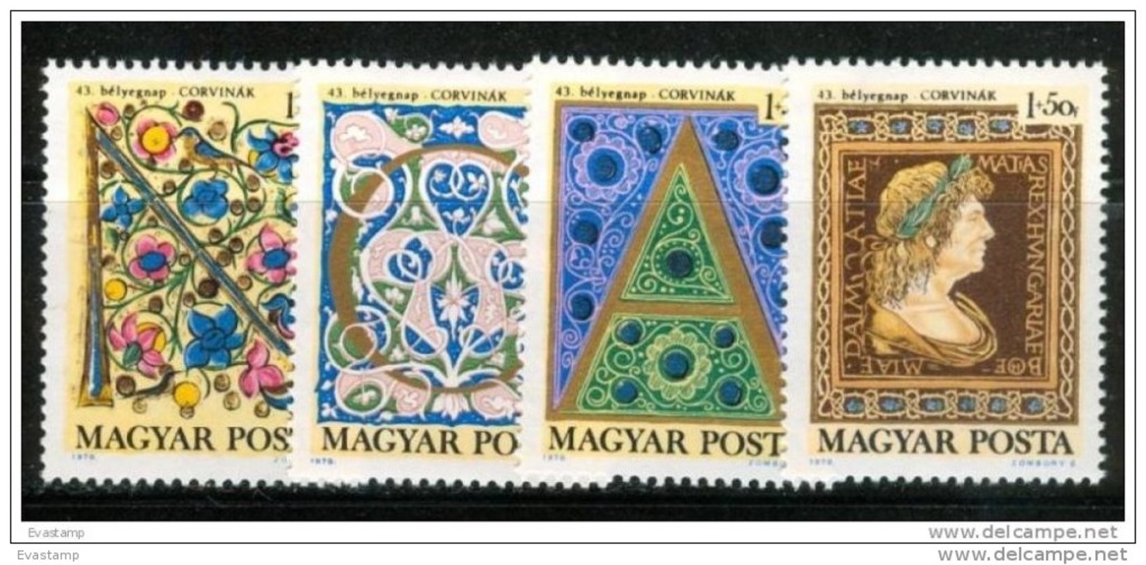 HUNGARY - 1970. 43rd Stampday Cpl.Set MNH! - Nuovi