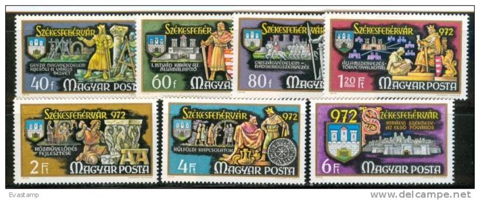 HUNGARY - 1972. Golden Bull Cpl.Set MNH! - Nuevos