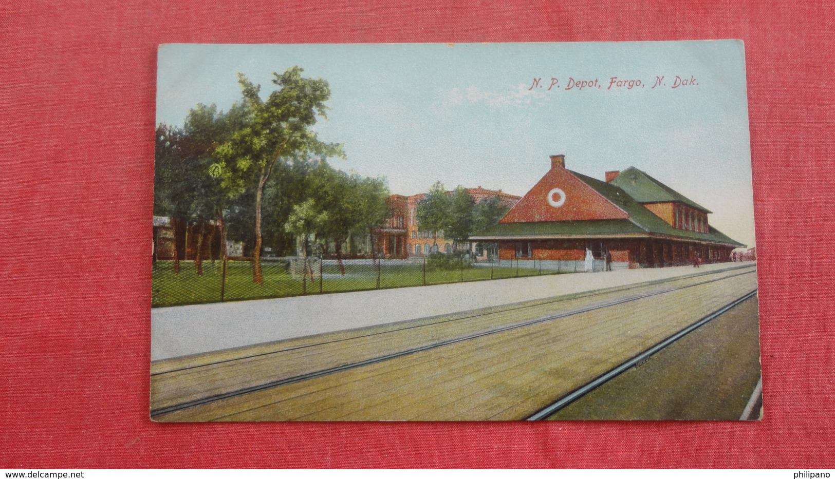 N.P. Depot North Dakota > Fargo   Ref 2697 - Fargo