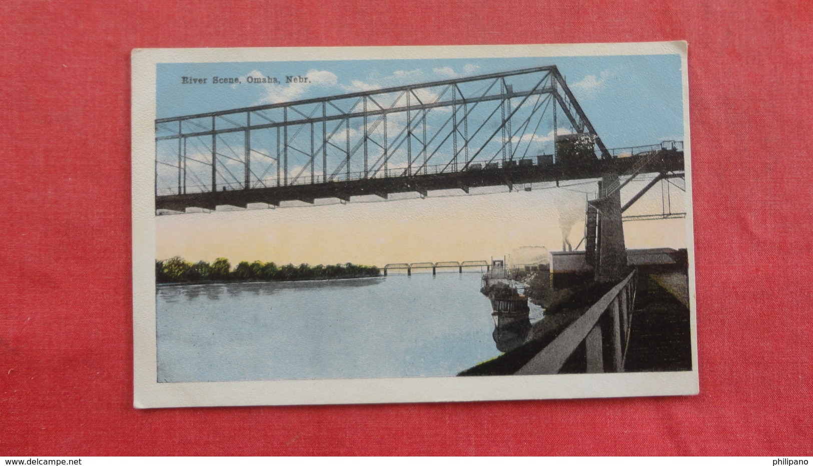 Bridge  River Scene Nebraska > Omaha   Ref 2697 - Omaha