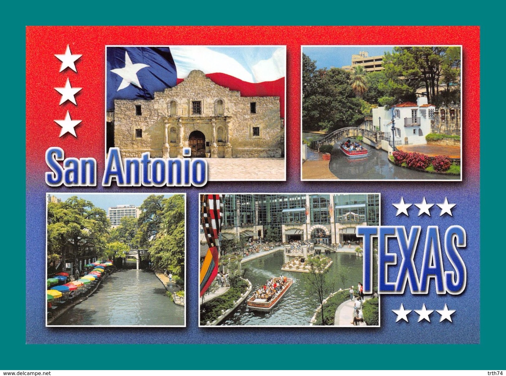 USA Sant Antonio ( Multivues, Texas, Fort Alamo ) - San Antonio