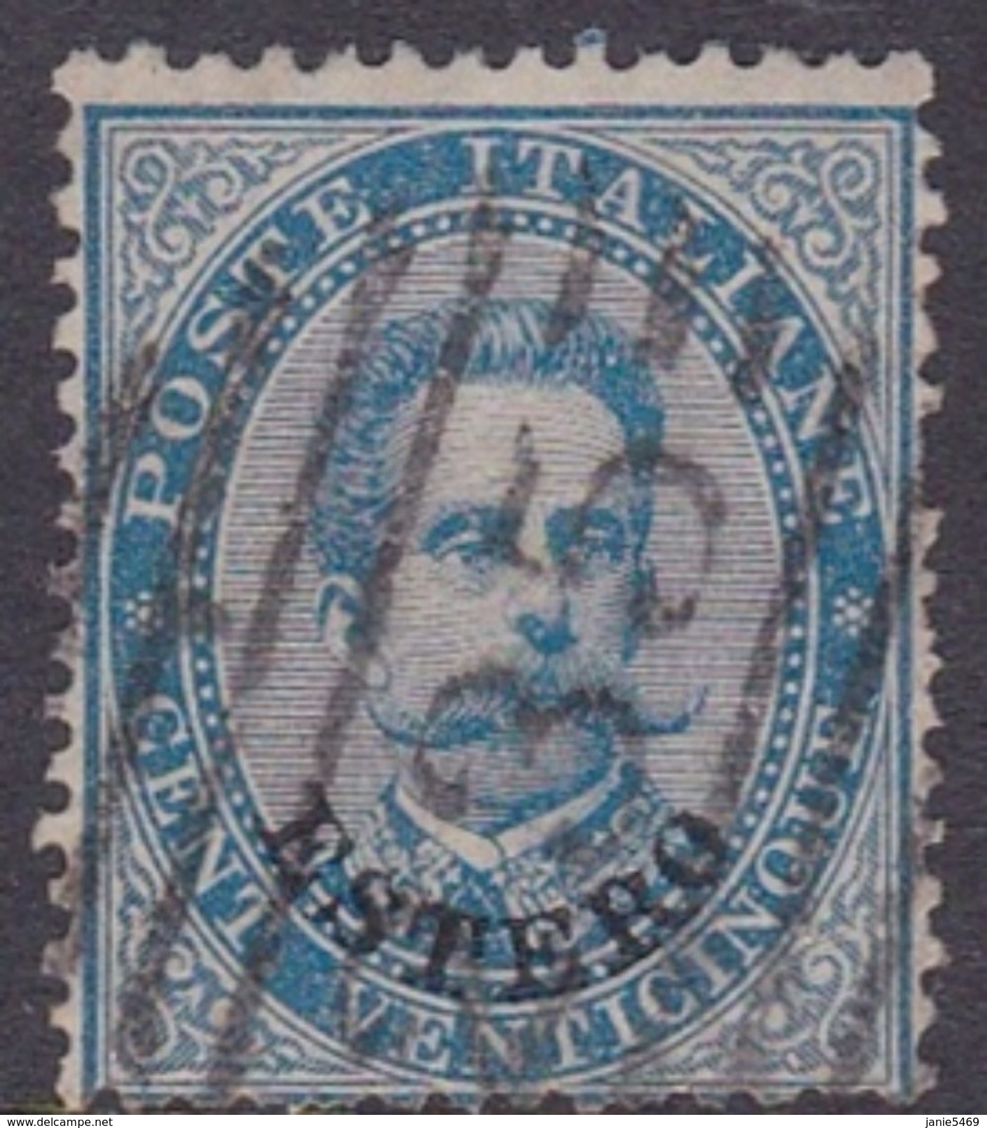 Italy-Italian Offices Abroad-General Issues- S15 1881 25c Blue, Used - Emisiones Generales