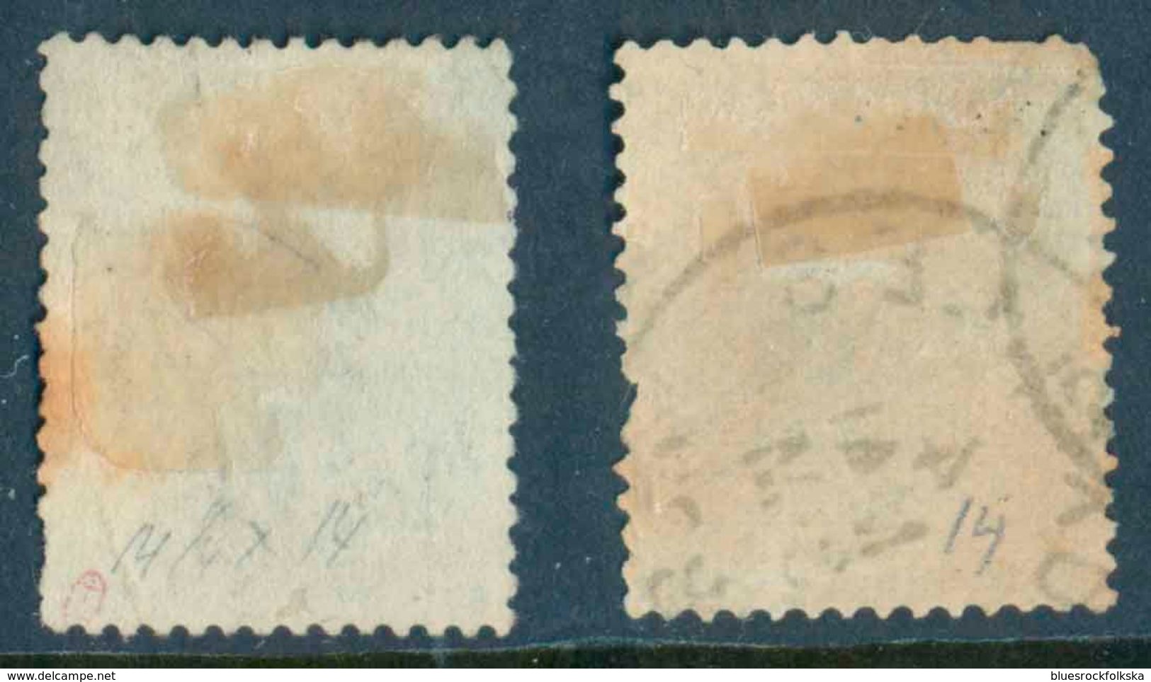 Belgie - 1866 -  2c D14½x14 - 1866-1867 Petit Lion (Kleiner Löwe)