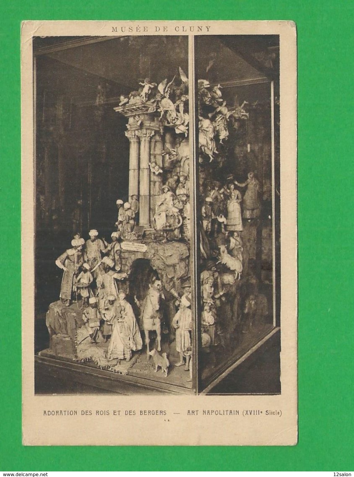 FRANCE PARIS MUSEE DE CLUNY Santons Creche Rois Bergers... - Musées