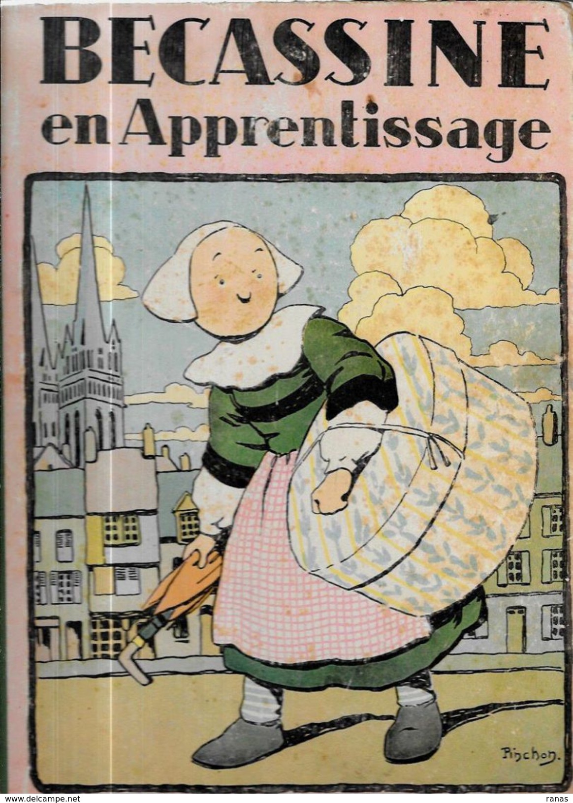 Cartonnage Bécassine PINCHON Gautier Languereau 1930 - Sonstige & Ohne Zuordnung