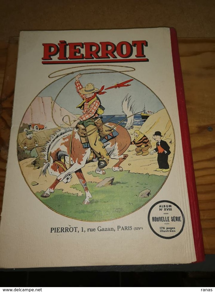 Cartonnage Reliure PIERROT N° 1 à 22 De 1936 PITCHE - Sonstige & Ohne Zuordnung