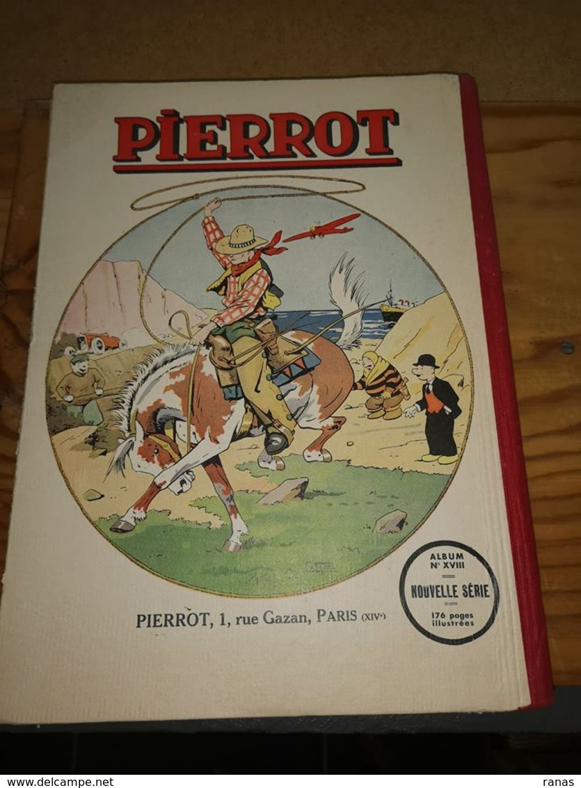 Cartonnage Reliure PIERROT N° 1 à 22 De 1936 PITCHE - Otros & Sin Clasificación