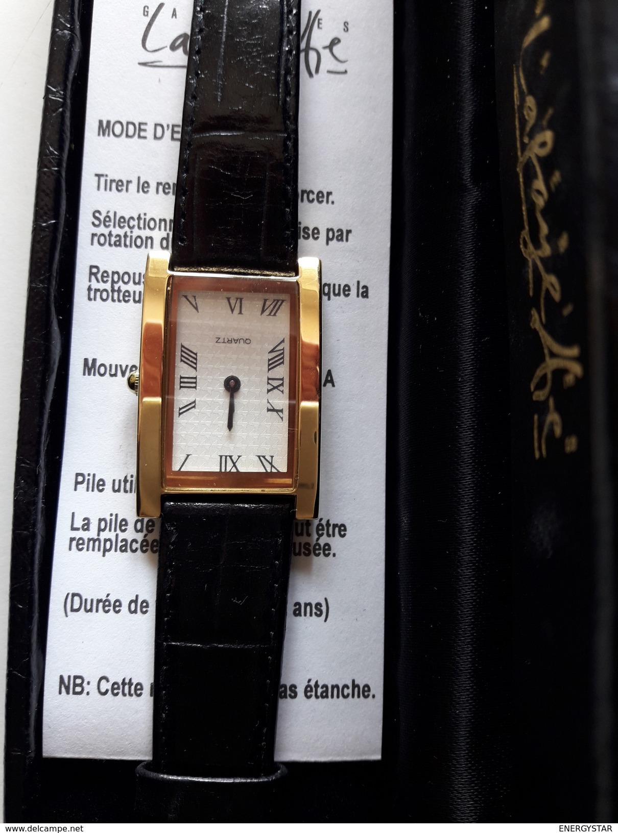 VINTAGE : MONTRE GALERIES LAFAYETTE   REF2 - Werbeuhren