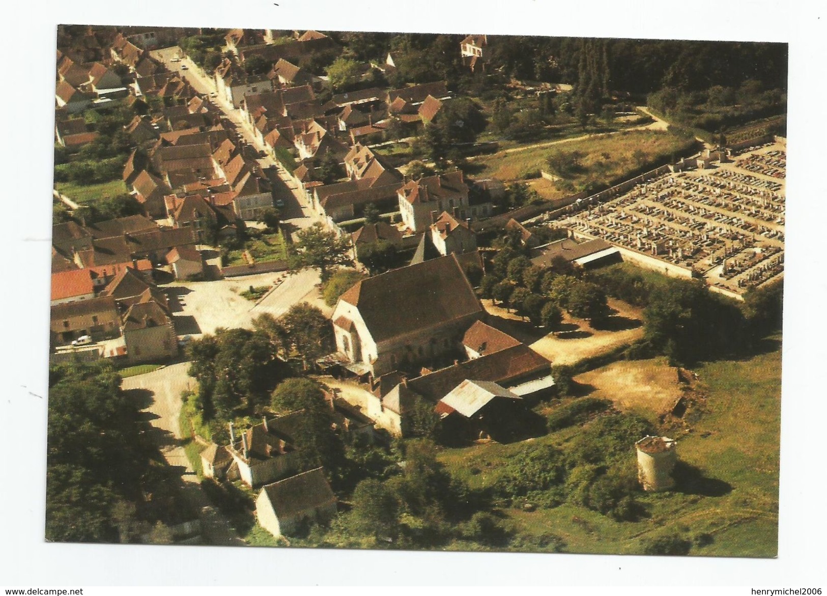 89 Yonne Héry église Et Mairie - Hery