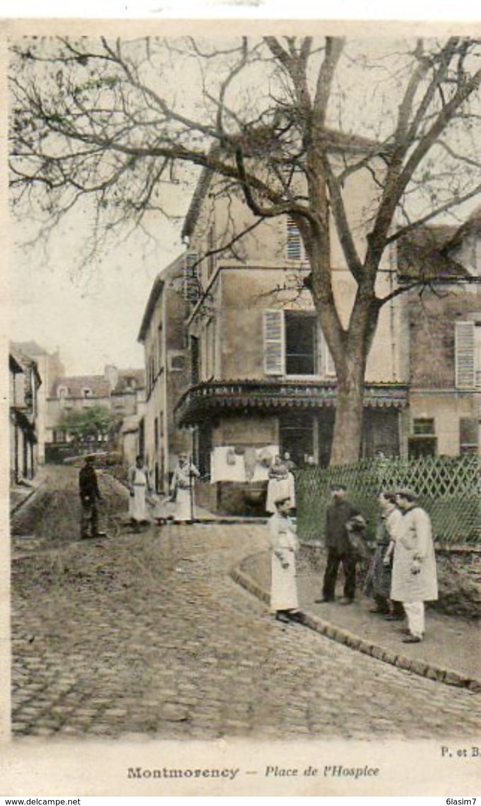 CPA - MONTMORENCY (95) - Aspect De La Boucherie De La Place De L'Hospice En 1905 - Montmorency