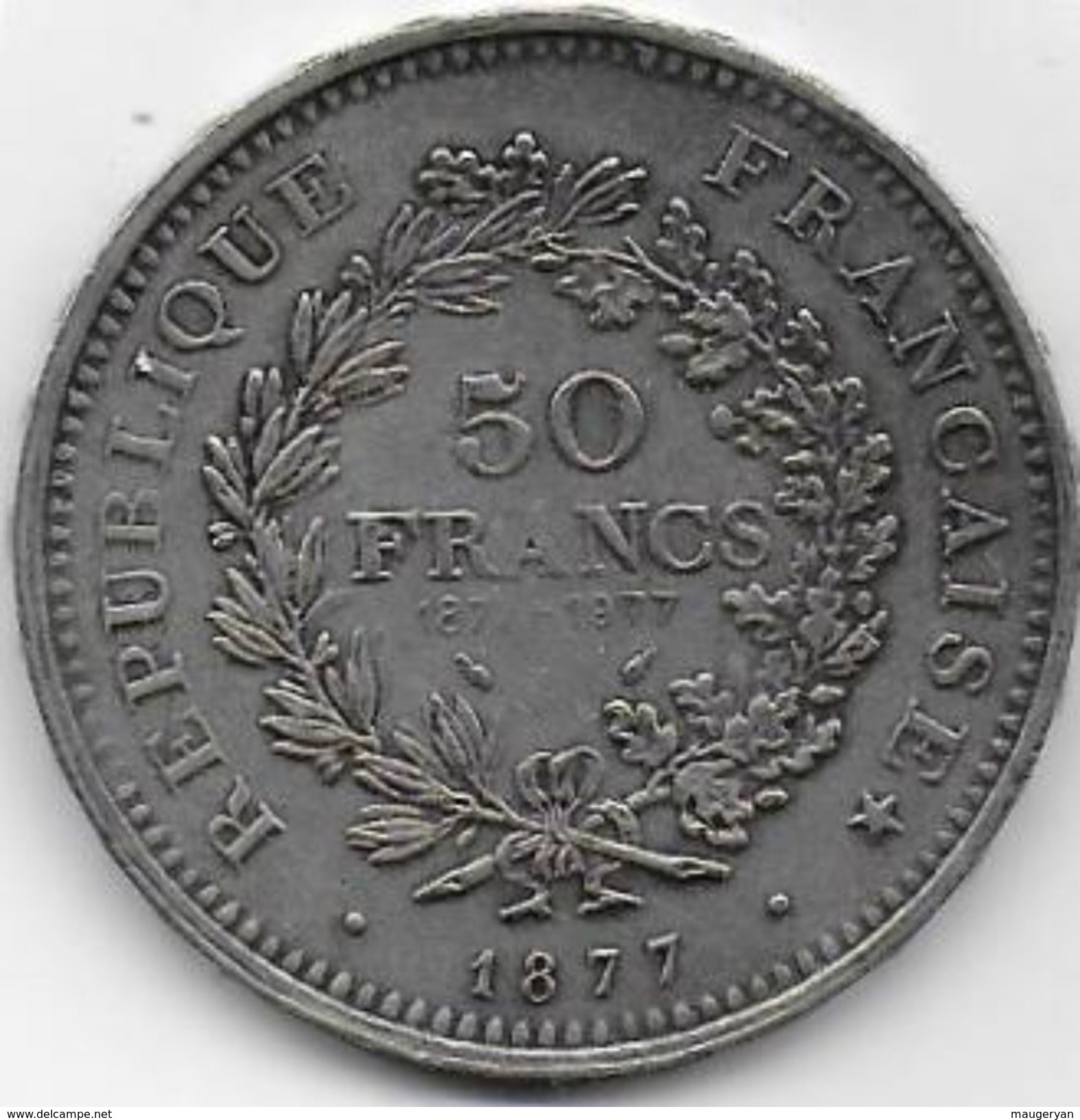 Imitation  50 Francs  1877 - Abarten Und Kuriositäten