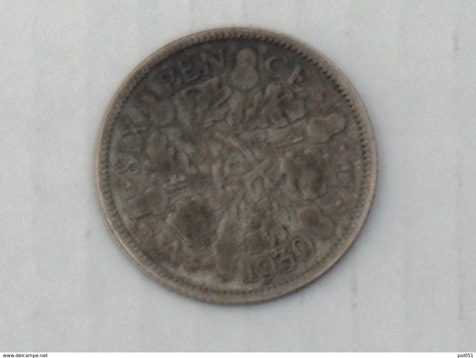 UK GRANDE BRETAGNE SIX  6 Pence 1930 ARGENT SILVER - H. 6 Pence
