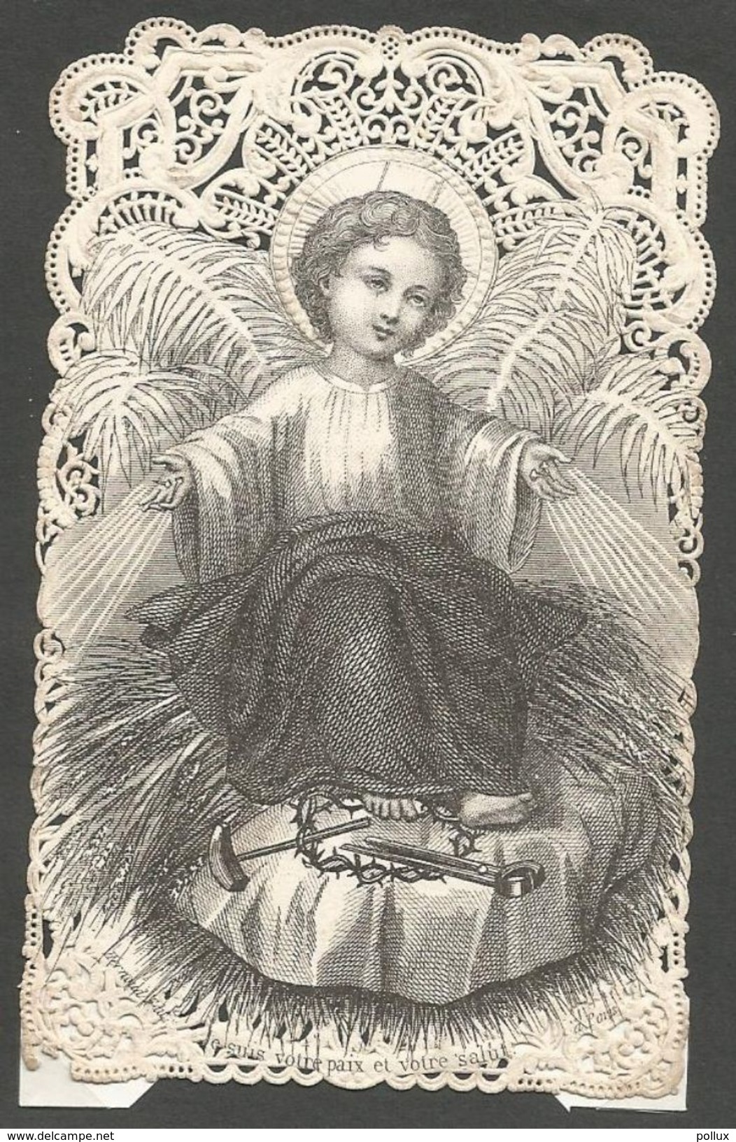 Image Pieuse Holy Card Canivet Je Suis Votre Paix Et Votre Salut - Godsdienst & Esoterisme