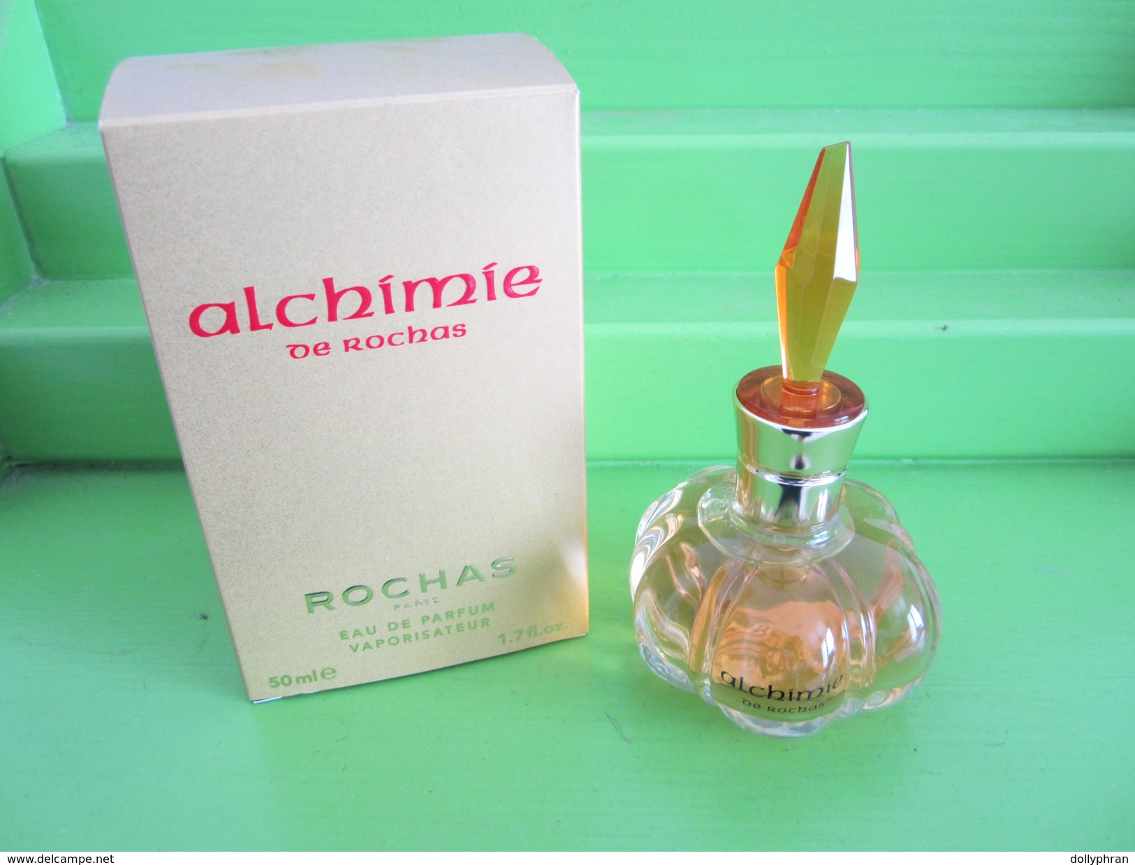 COLLECTION  MINIATURE DE PARFUM  ROCHAS ALCHIMIE EAU DE PARFUM  5  ML ENTAMÉE   + BOITE - Miniatures Femmes (avec Boite)