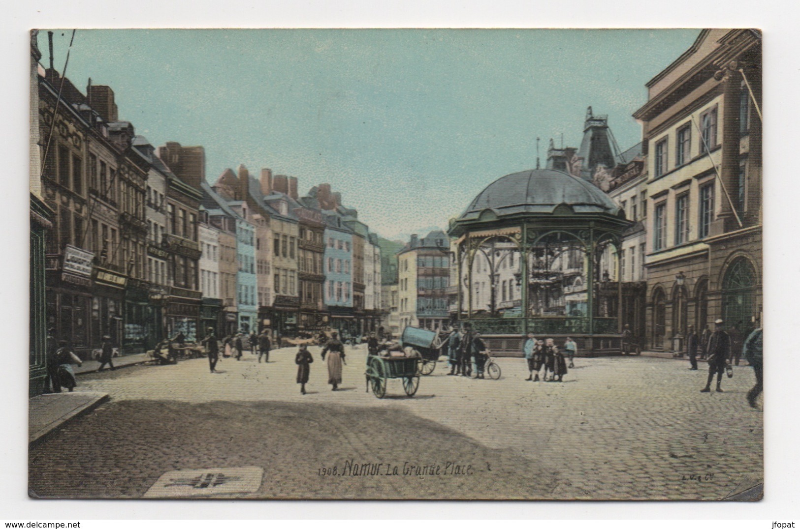 BELGIQUE - NAMUR La Grande Place, Traitée En Carte Photo - Namur