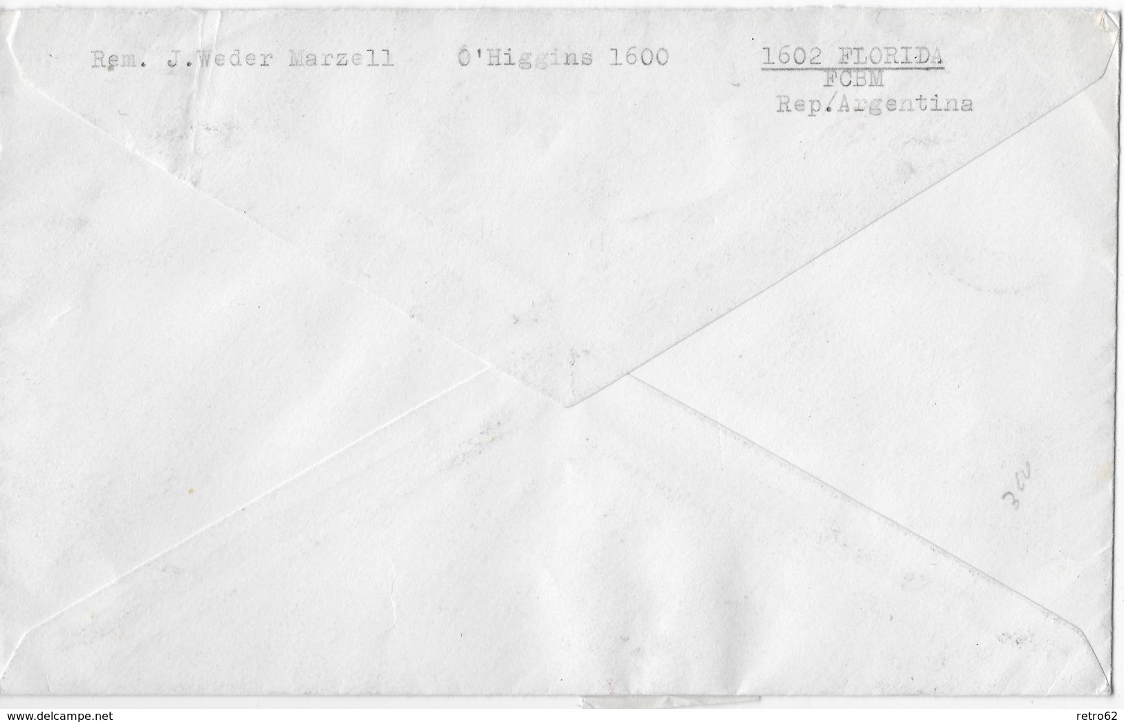 ARGENTINA 1979 - R-Letter Via Aerea From SUIZA - Lettres & Documents